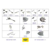 Magneti Marelli - Zestaw 79 złączek do urządzenia do wymiany płynu ATF